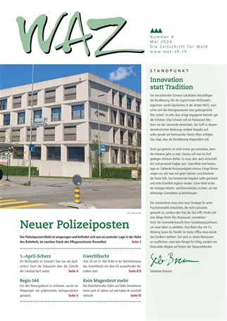 WAZ 4 Mai 2026