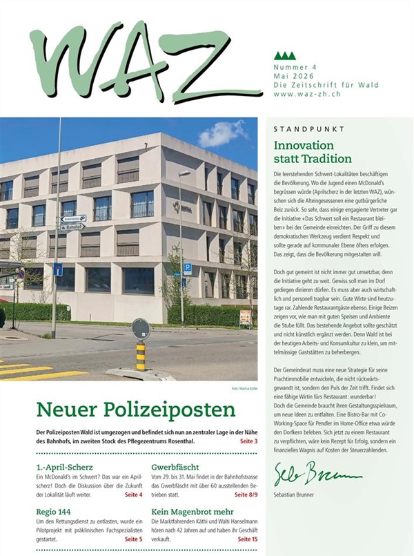 WAZ 4 Mai 2026